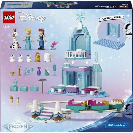 Lego Disney Princess 43281 Elsas Eisschloss und Schneefahrt