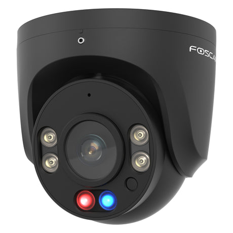 Foscam W5EP, 3K 5MP QHD PoE IP-Kamera (Schwarz)