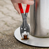 Knipex Twingrip, Front- und Seitengriffzange (rot)