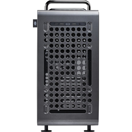 Cooler Master Qube 540 Stardust Iron Midi-Tower-Gehäuse (schwarz | 2x USB-A | 1x USB-C | gehärtetes Glas)