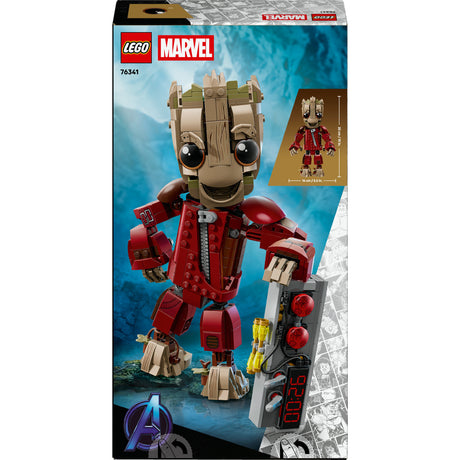 Lego Marvel Large im Ravager-Overall – baubares Superheldenspielzeug für Kinder – 76341