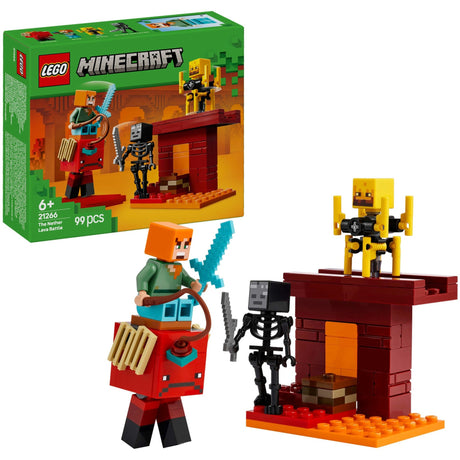 Lego Minecraft Die Lavaschlacht im Nether für Kinder – 21266
