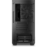 Sharkoon J1000 ArGB Midi-Tower-Gehäuse (schwarz | 3x USB-A | RGB | gehärtetes Glas)