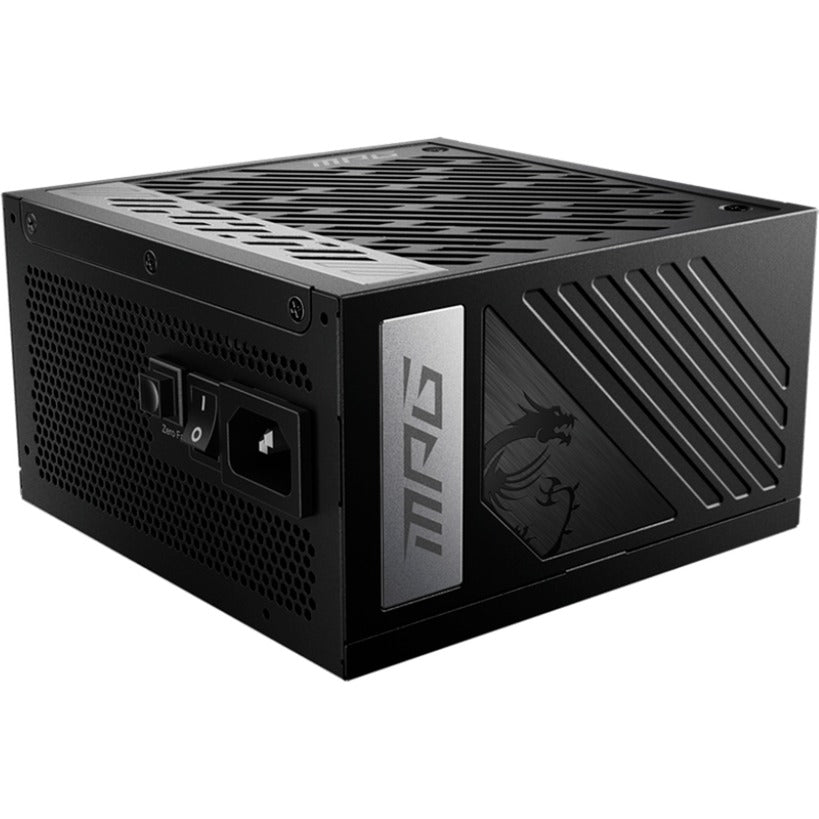 Msi MPG A1000G PCIe5 Modulares 1000-Watt-Netzteil (Schwarz, 1x 12V-2x6, 6x PCIe)