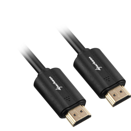 Sharkoon HDMI 2.0 Kabel (schwarz, 1 Meter, 4k)
