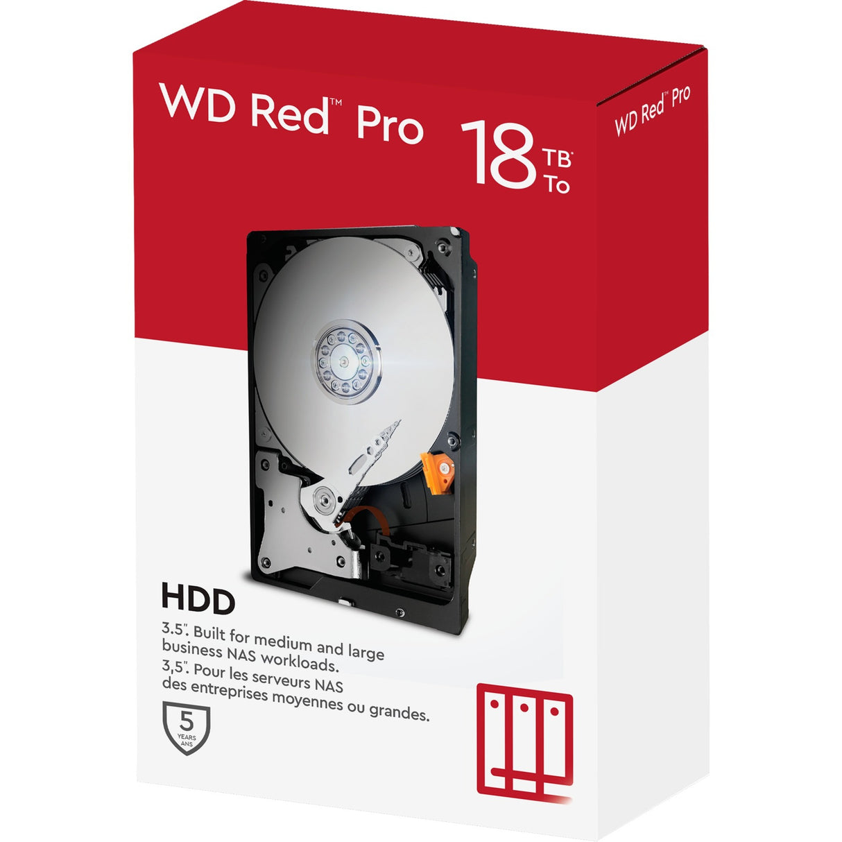 WD Red Pro 18 TB Festplatte (181kfgx, SATA 600, 24 7, AF)