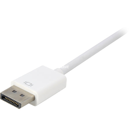 Sharkoon Displayport 1.2 > DVI24+1 Kabel (weiß, 0,15 Meter)