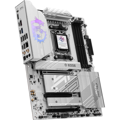 MSI MPG B850 Edge Ti WiFi Sockel AM5 Mainboard (RAID, 5GB-LAN, WiFi 7, BT, Sound, ATX)