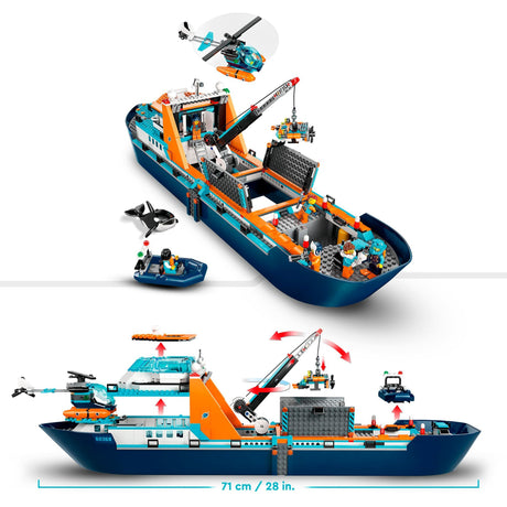 Lego City – Bauspielzeug für Polarforschungsschiffe (60368)