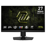 Msi mag 272qpf e20 27 gaming monitor (zwart, 2x hdmi, displayport, 200 hz)