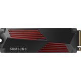 Samsung 990 pro Kühlkörper 1 TB SSD (PCIe 4.0 x4, NVMe 2, M.2 2280, RGB-LEDs)
