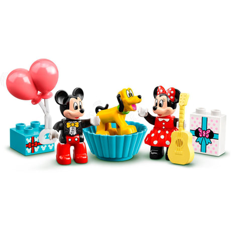 Lego Duplo Disney Mickey Minnie Geburtstagszug, baubares Spielzeug für Kleinkinder 10941
