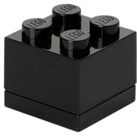 Raum Kopenhagen Lego Mini Box Lunchbox 4 (schwarz)