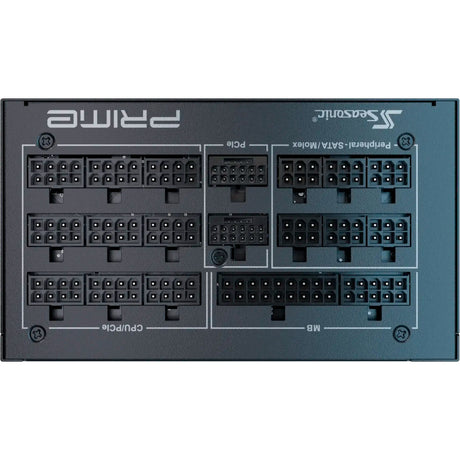 Seasonic Prime TX-1600 modulares 1600-Watt-Netzteil (schwarz, 2x 12V-2x6, 6x PCIe)