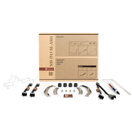 Noctua nh-d15 se-am4 CPU-Kühler (braun, 4-poliger PWM-Lüfteranschluss)