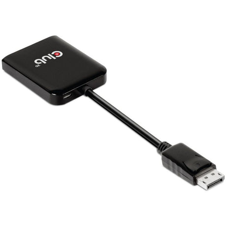 Club 3D Multi Stream Transport Hub DisplayPort 1.4 auf 2x HDMI Dual Monitor 4K60Hz Adapter (Schwarz)