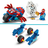 Lego Marvel 11206 Spidey auf seinem Motorrad vs. Nashorn