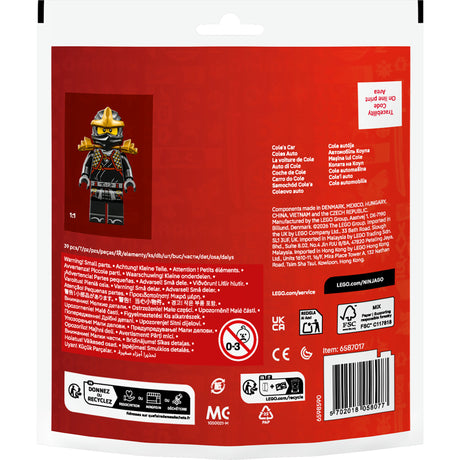 Lego 30723 Tasche Ninja Coles Auto | 10 Stück