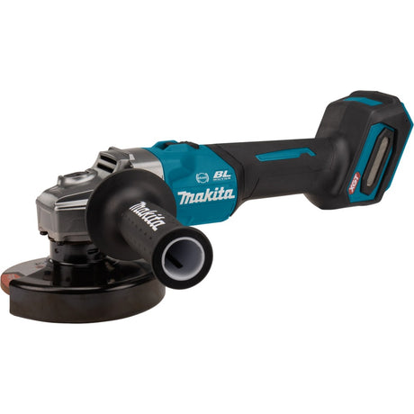 Makita 40 V Max Kombiset DK0124G201 (blau, Winkelschleifer + Bohrmaschine, Mbox, Schnellladegerät und 2 Akkus (4,0 Ah) im Lieferumfang enthalten)