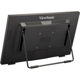 Viewsonic rahmenloser Touch-Monitor mit 10-Punkt-PCAP 24 (Schwarz, HDMI, DisplayPort, VGA)
