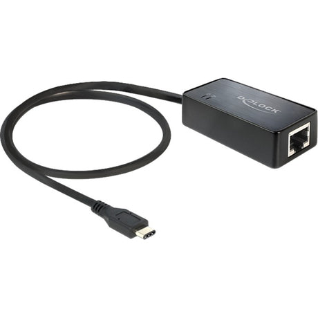 Delock USB-C - Gigabit LAN Adapter (schwarz)