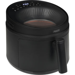 Princess Cyclone Vision Airfryer Heißluftfritteuse (schwarz, 5 Liter)