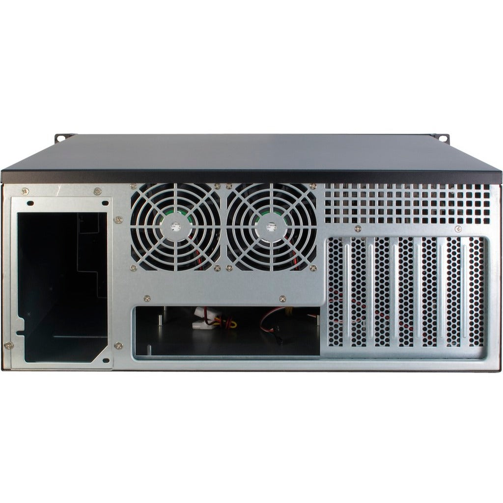 Inter-tech 4u-4098-s Rackgehäuse (schwarz | 2x USB-A)