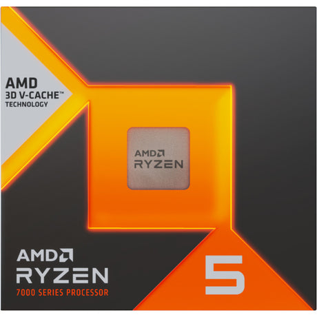AMD Ryzen 5 7500x3D, 4,0 GHz (4,5 GHz Turbo Boost), Sockel AM5-Prozessor (entsperrt, verpackt)