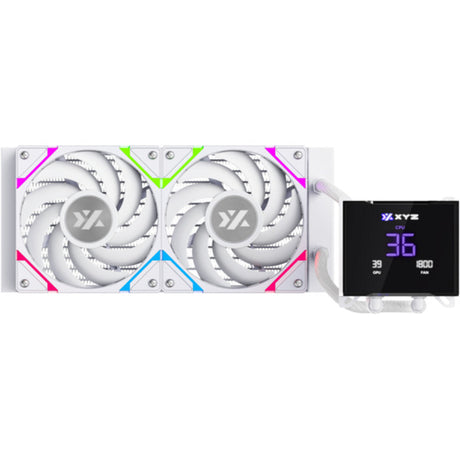 Xyz PC Gear Hydrotemp AIO 240 Wasserkühlung (weiß, argb, pwm)