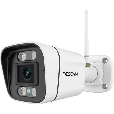 Foscam v5p, 3K 5MP Dualband-WLAN-Kamera mit Ton- und Lichtalarm (weiß)
