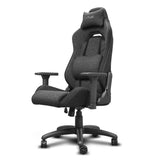 Trust gxt 723 ruya comfortabele stoffen gaming stoel (grijs)