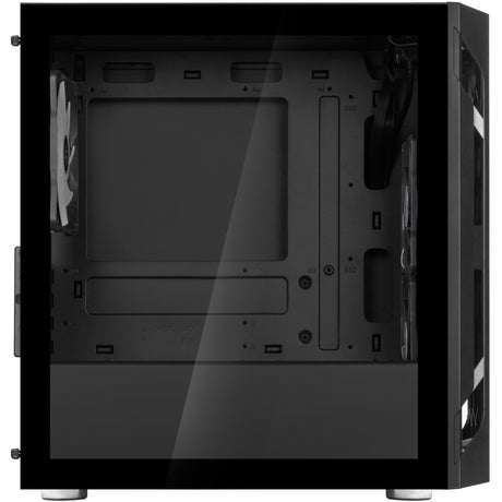 Silverstone sst-fah1mb-pro Midi-Tower-Gehäuse (schwarz | 3x USB-A | RGB | gehärtetes Glas)