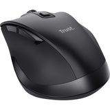 Trust Fyda kabellose Maus (schwarz, 800–2400 dpi)