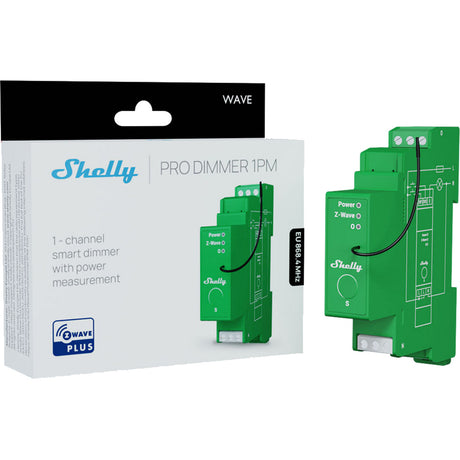 Shelly Wave Pro Dimmer 13 Uhr (grün)