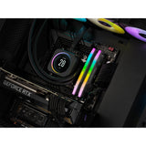 Corsair Vengeance RGB 32 GB DDR5-5200 (2x 16 GB) RAM (schwarz, cmh32gx5m2b5200c40, xmp 3.0)