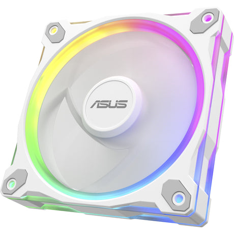 Asus Prime Mr120 ArGB Reverse Fan – Dreierpack Gehäuselüfter (weiß, 3 Stück, 120 x 120 x 28 mm, 3 Stück)