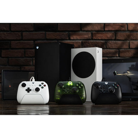 8bitdo ultimativer 3-Modus-Controller für Xbox (grün transparent, Xbox Series X|s, Xbox One, PC, Bluetooth USB-C 2,4 GHz)