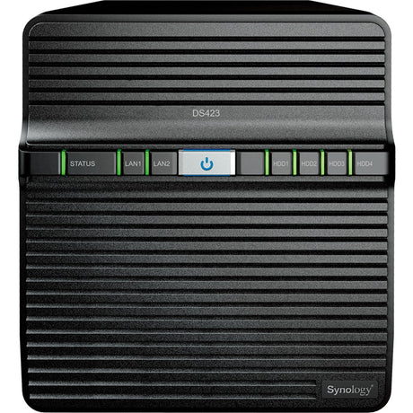 Synology Diskstation DS423 NAS (schwarz, 2x RJ-45, 2x USB-A 3.2 (5 Gbit/s))