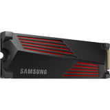 Samsung 990 pro Kühlkörper 1 TB SSD (PCIe 4.0 x4, NVMe 2, M.2 2280, RGB-LEDs)