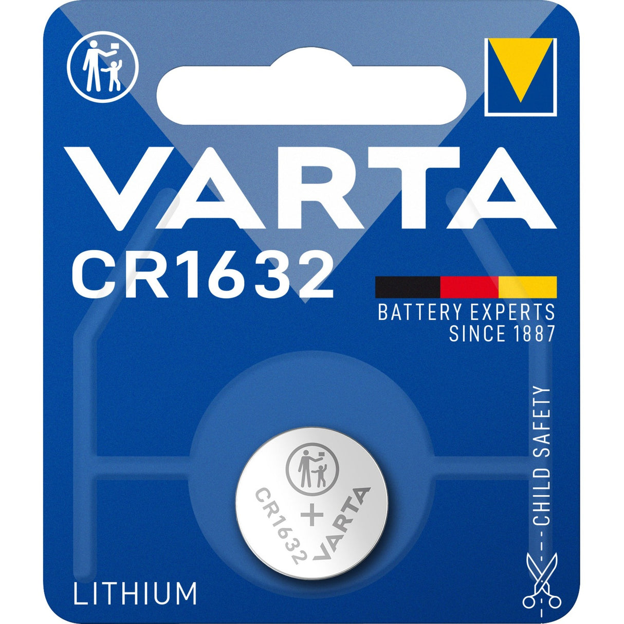 Varta Knopfzelle 3V CR1632