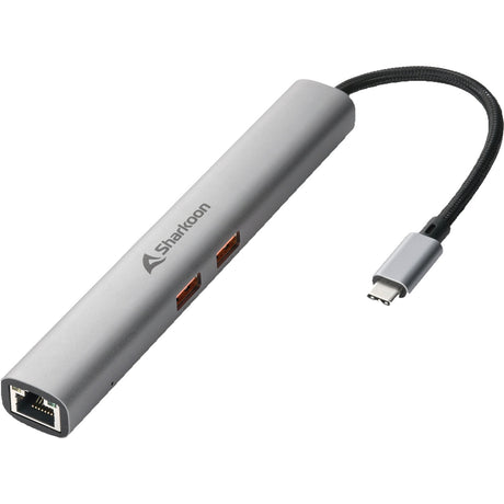 Sharkoon Officepal Combo-Adapter-Dockingstation (grau)