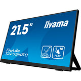 Iiyama prolite t2255msc-b1 21,5 Monitor (schwarz, HDMI, Display Port, 2x USB-A)