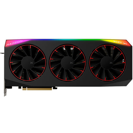 Xfx radeon rx 9070 xt oc mercury rgb magnetic air grafische kaart (zwart, rdna4, gddr6, 3x displayport, 1x hdmi 2.1)