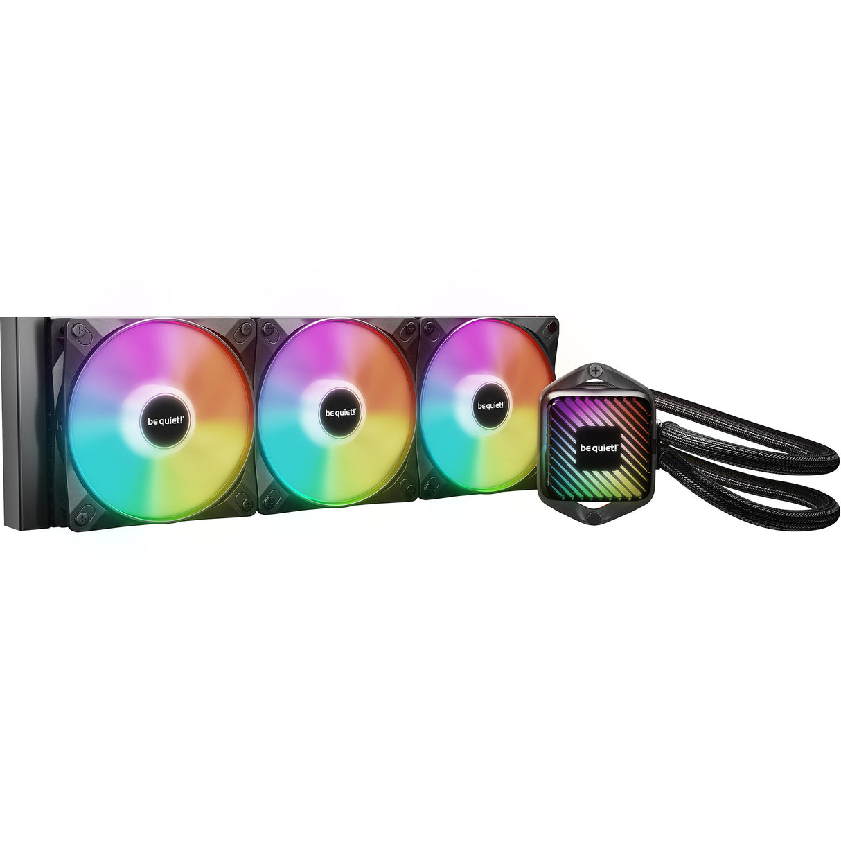 Ruhig sein! Pure Loop 3 lx 360 Wasserkühlung (schwarz, pwm)