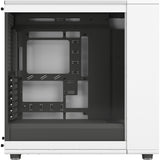Fractal Design North XL RC Chalk White TG Clear Midi-Tower-Gehäuse (weiße Holzfarbe | 2x USB-A | 1x USB-C | gehärtetes Glas)