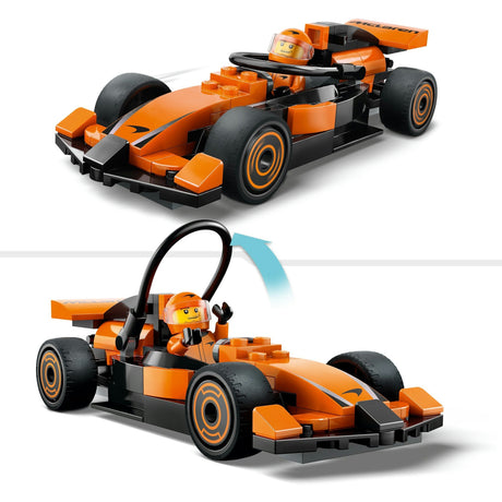 Lego City 60442 F1-Fahrer mit McLaren-Rennwagen