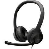 Headset logitec h390 usb schwarz