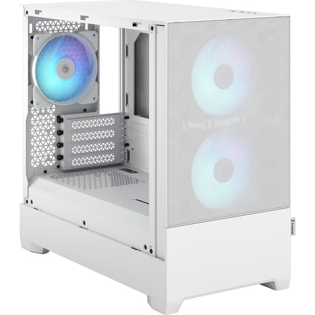 Fractal Design Pop Mini Air RGB Midi-Tower-Gehäuse (weiß | 2x USB-A | RGB | Fenster)