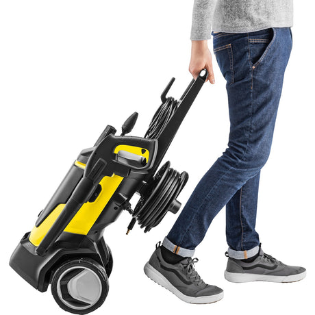 Kärcher K 7 WCM Premium Hochdruckreiniger (Gelb Schwarz, mit Dreckfräser und Schlauchtrommel)