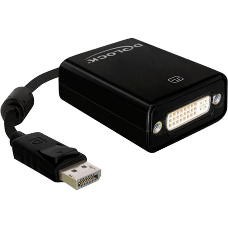 Delock Displayport auf DVI-i Adapter (schwarz, 0,12 Meter, passiv)